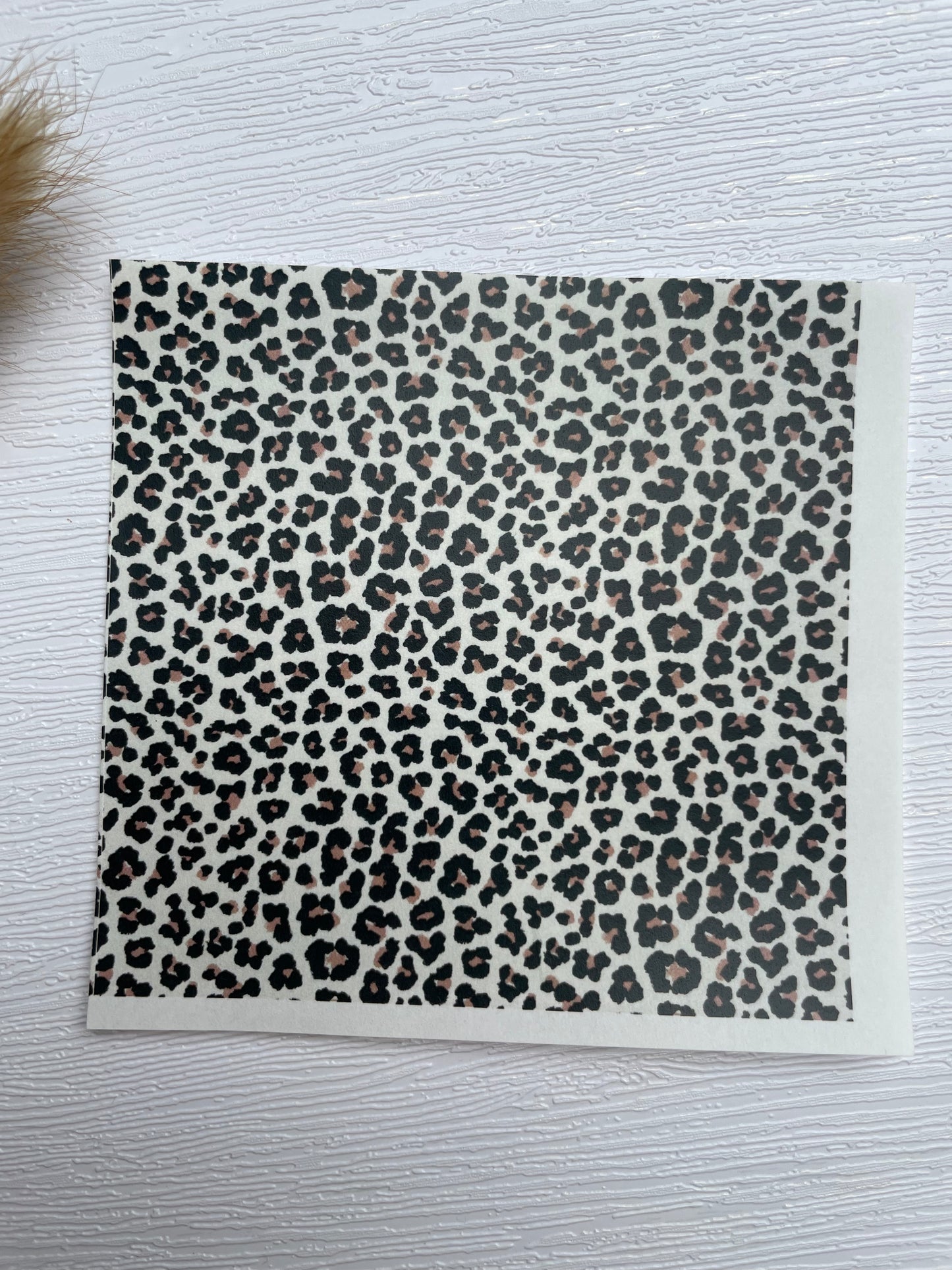 Leopardardenmuster Transferpapier