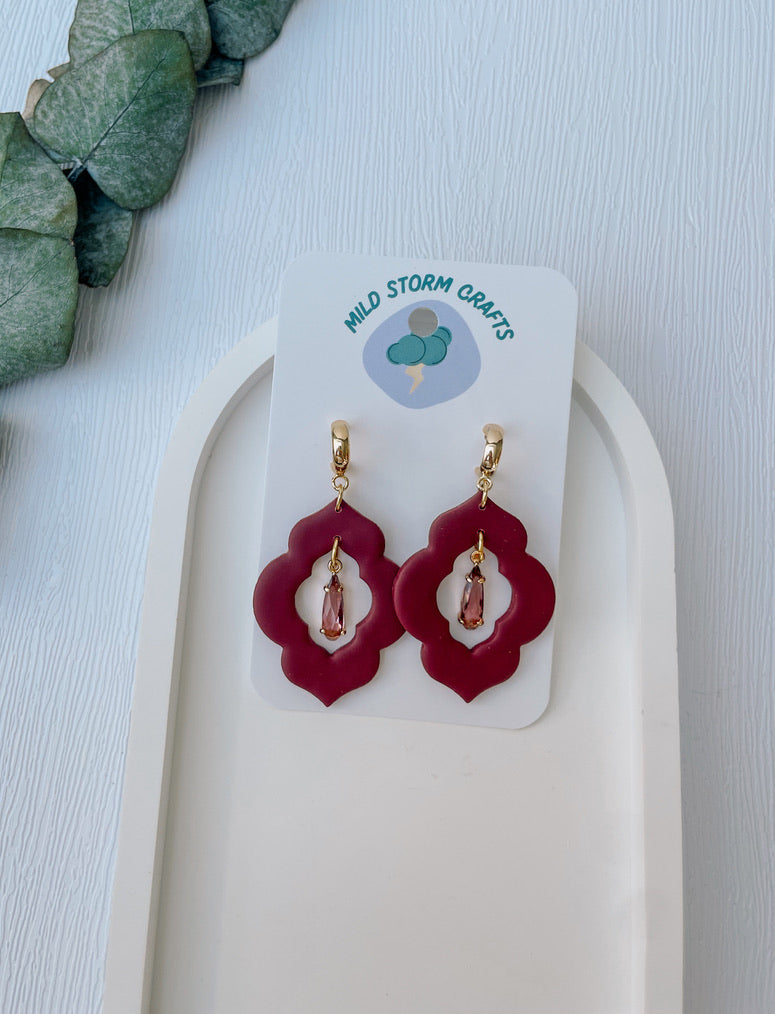 Polymerclay Earrings | Leichte Ohrringe | Finja
