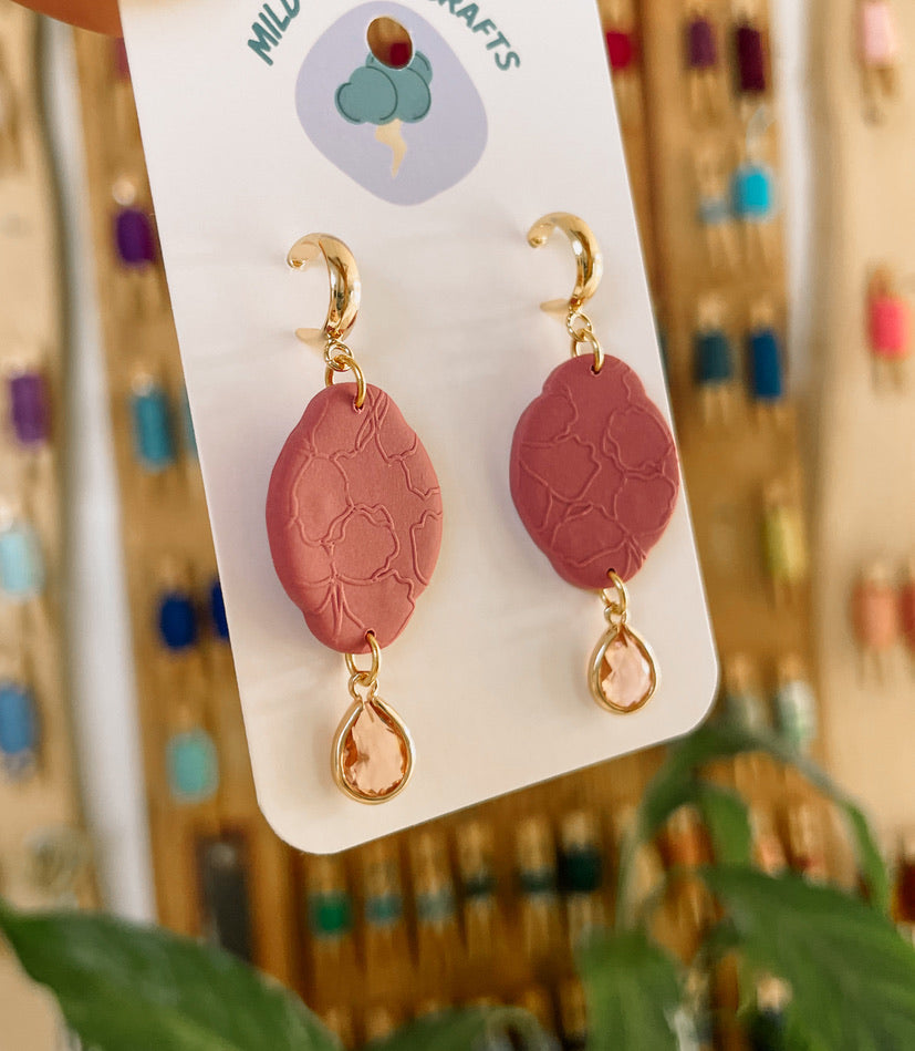 Polymerclay Earrings | Leichte Ohrringe | Stacy