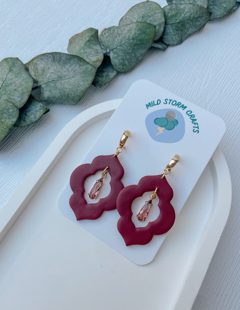 Polymerclay Earrings | Leichte Ohrringe | Finja