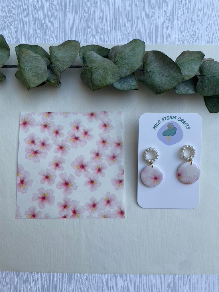 Cherry Blossoms Transferpapier