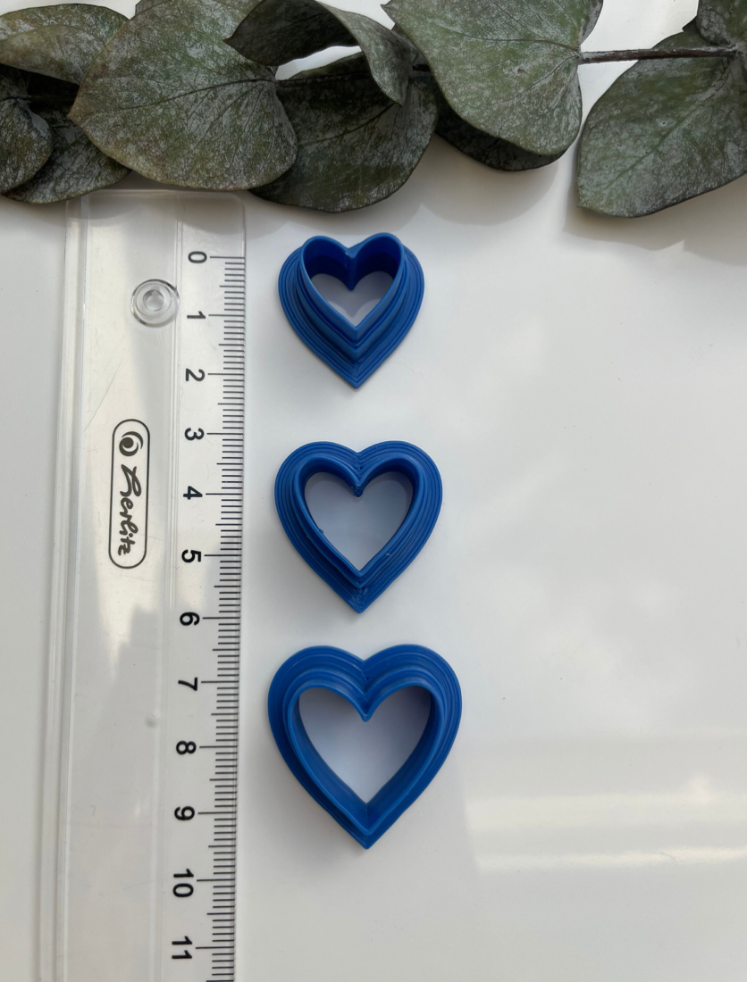 Clay Cutter Hearts