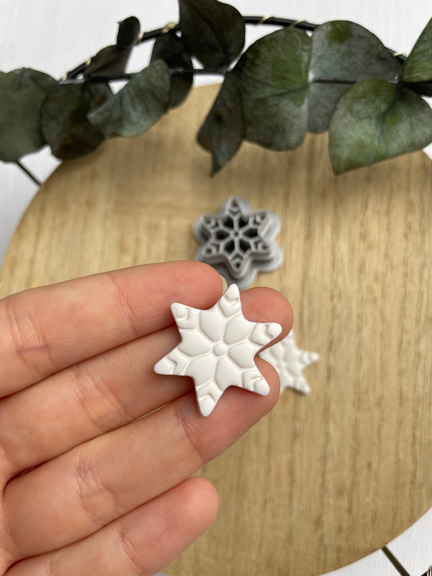Clay Cutter Snowflake