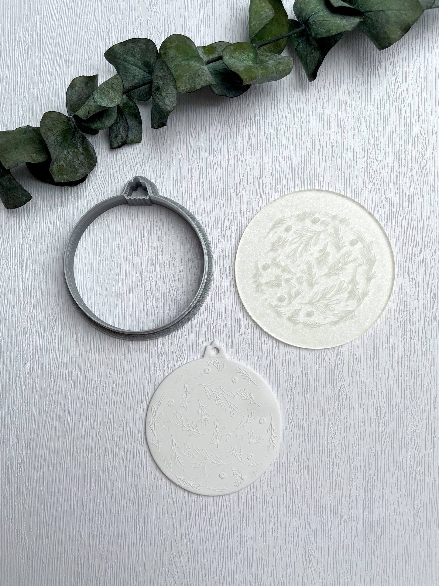 Acryl Prägestempel Kugel + Cutter