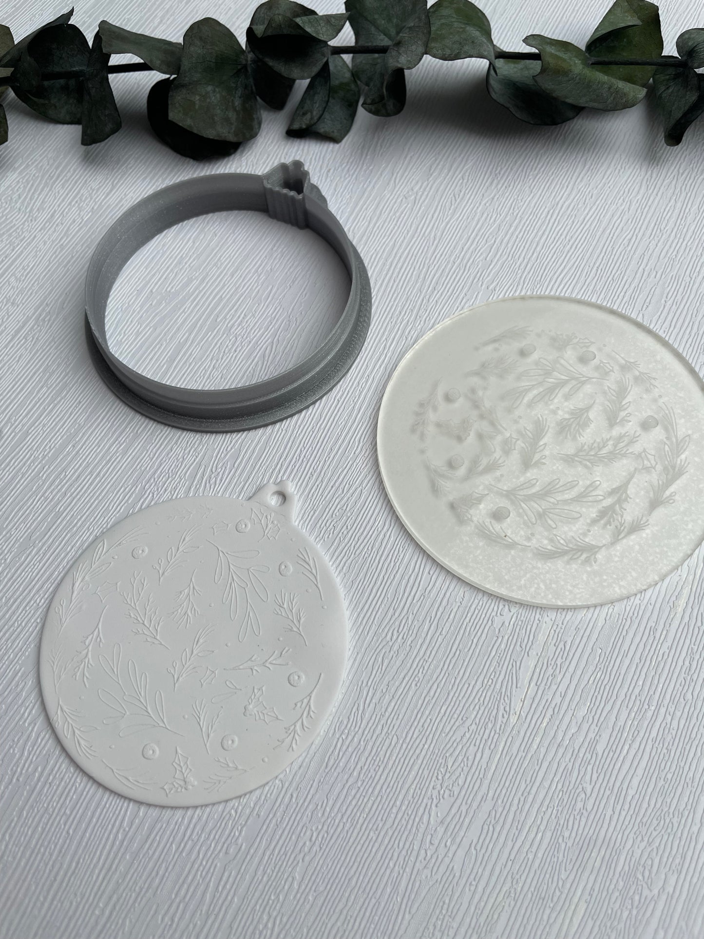 Acryl Prägestempel Kugel + Cutter