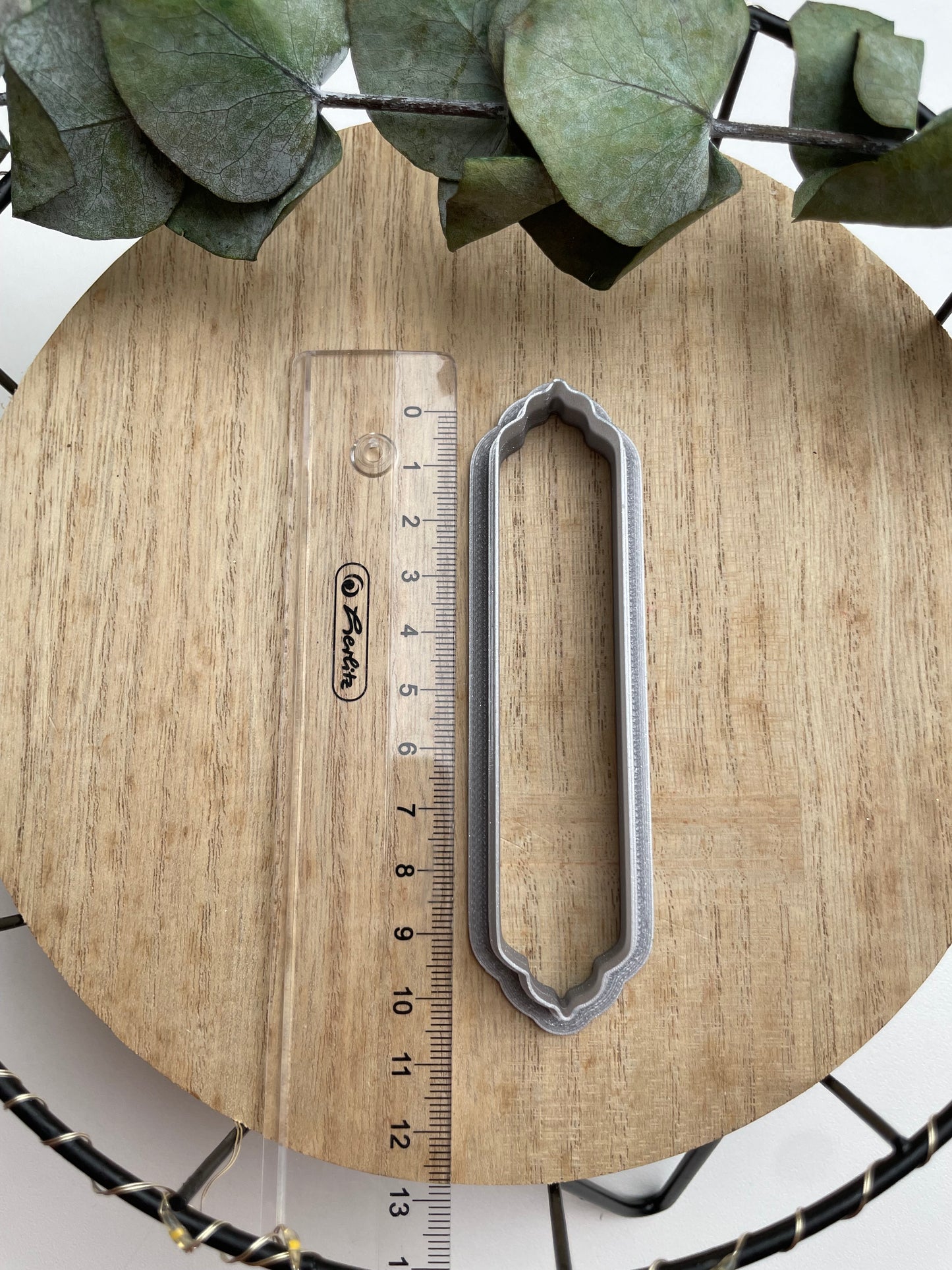 Clay Cutter Bookmark + Acrylic Stamp