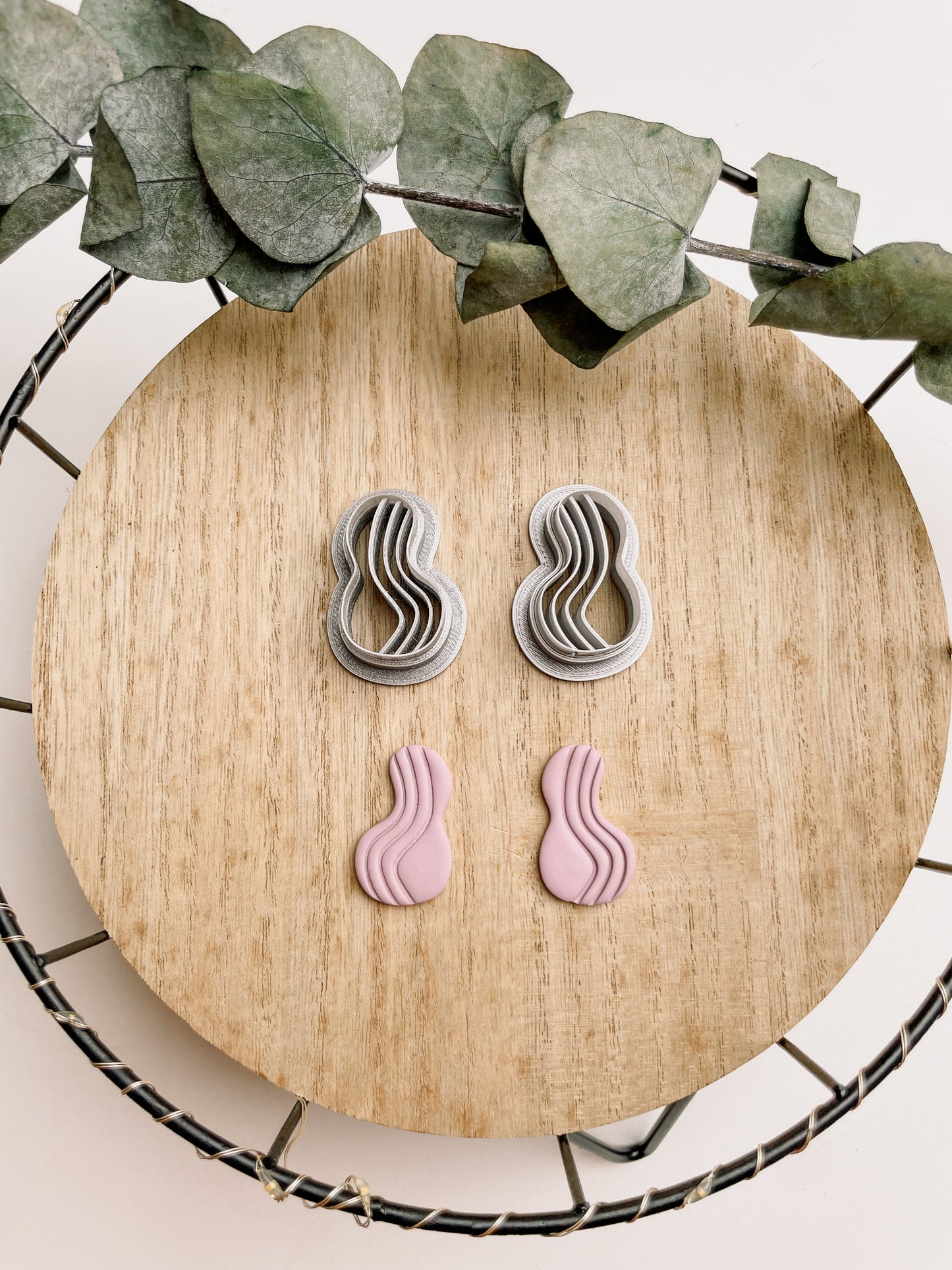 Clay Cutter Swirl Wave
