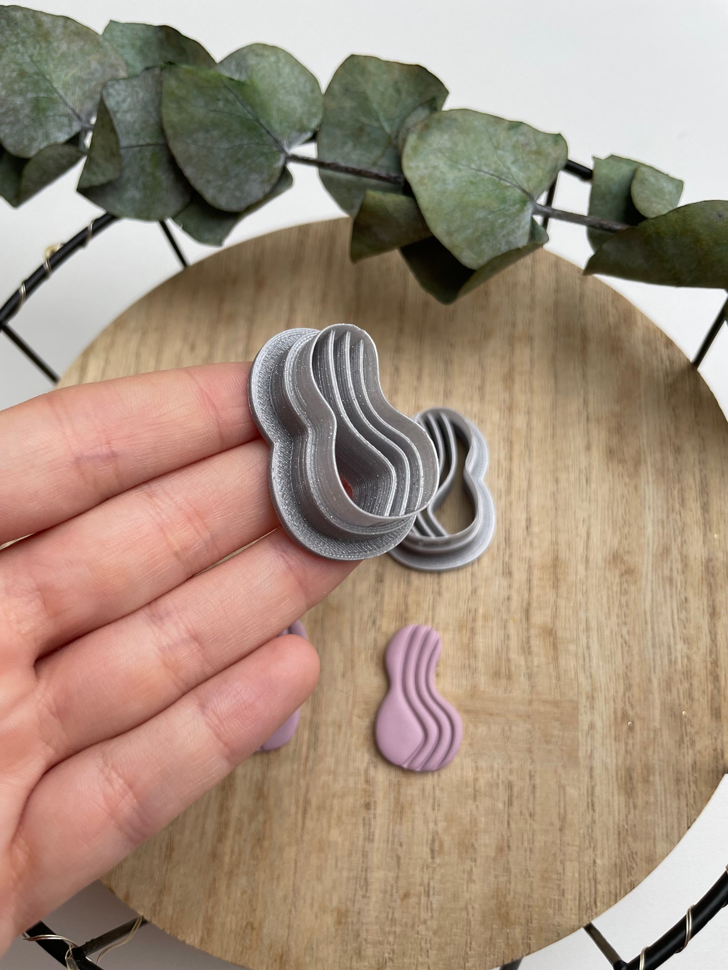 Clay Cutter Swirl Wave