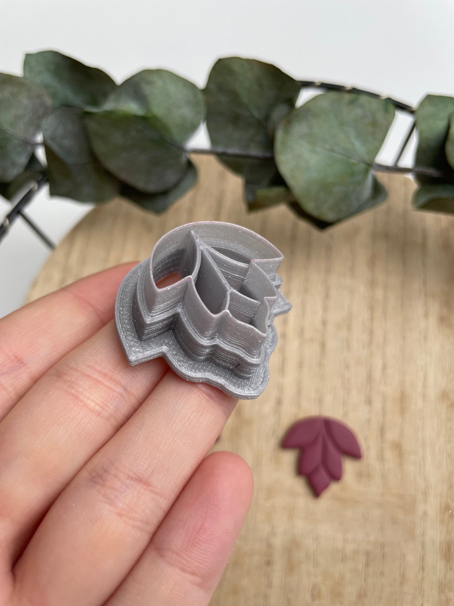 Clay Cutter Blattblume