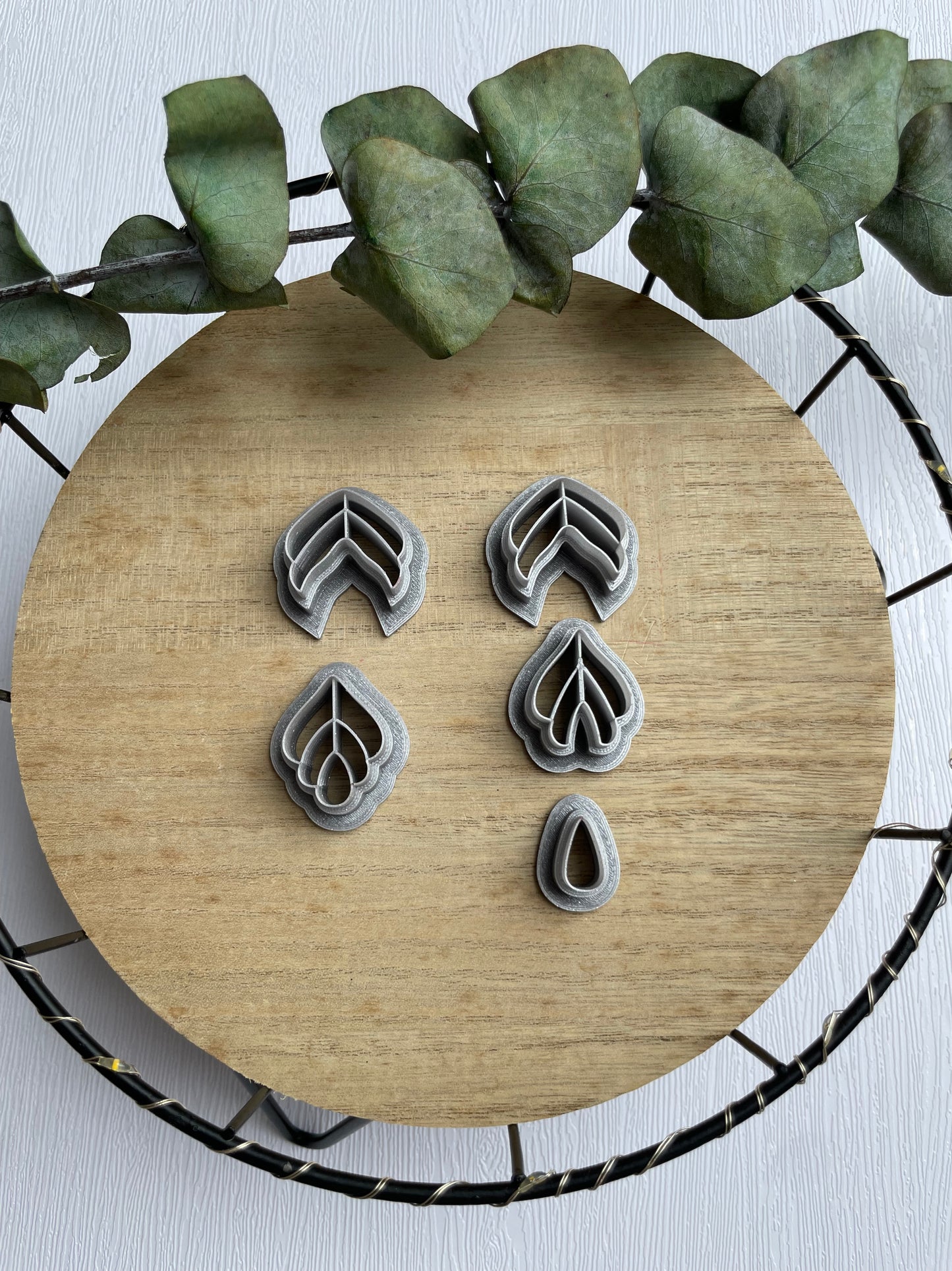 Polymerclay Cutter Embossed Fan
