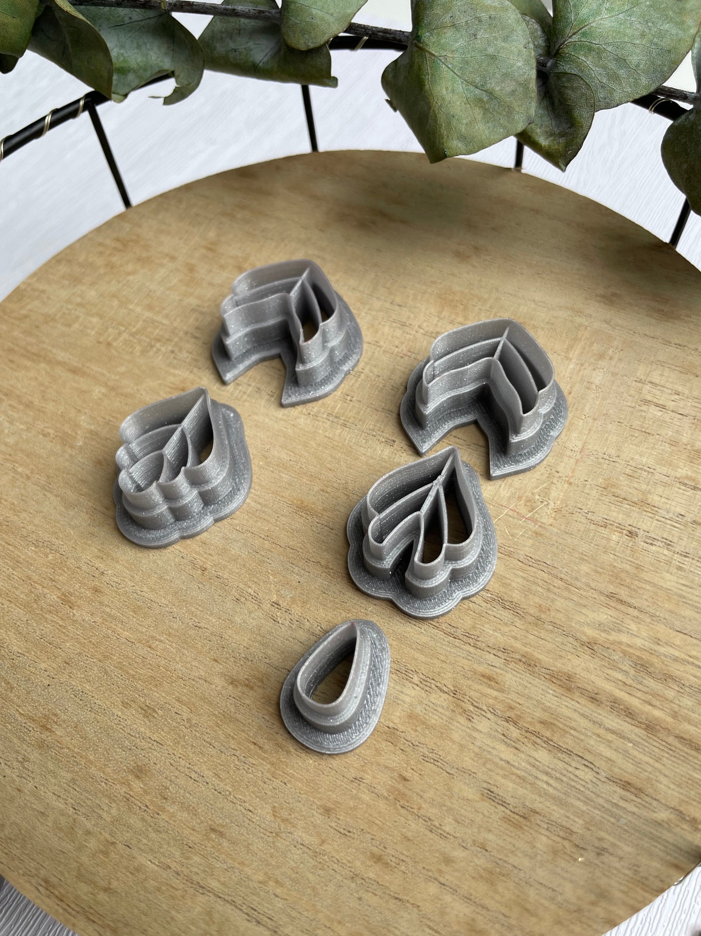 Polymerclay Cutter Embossed Fan
