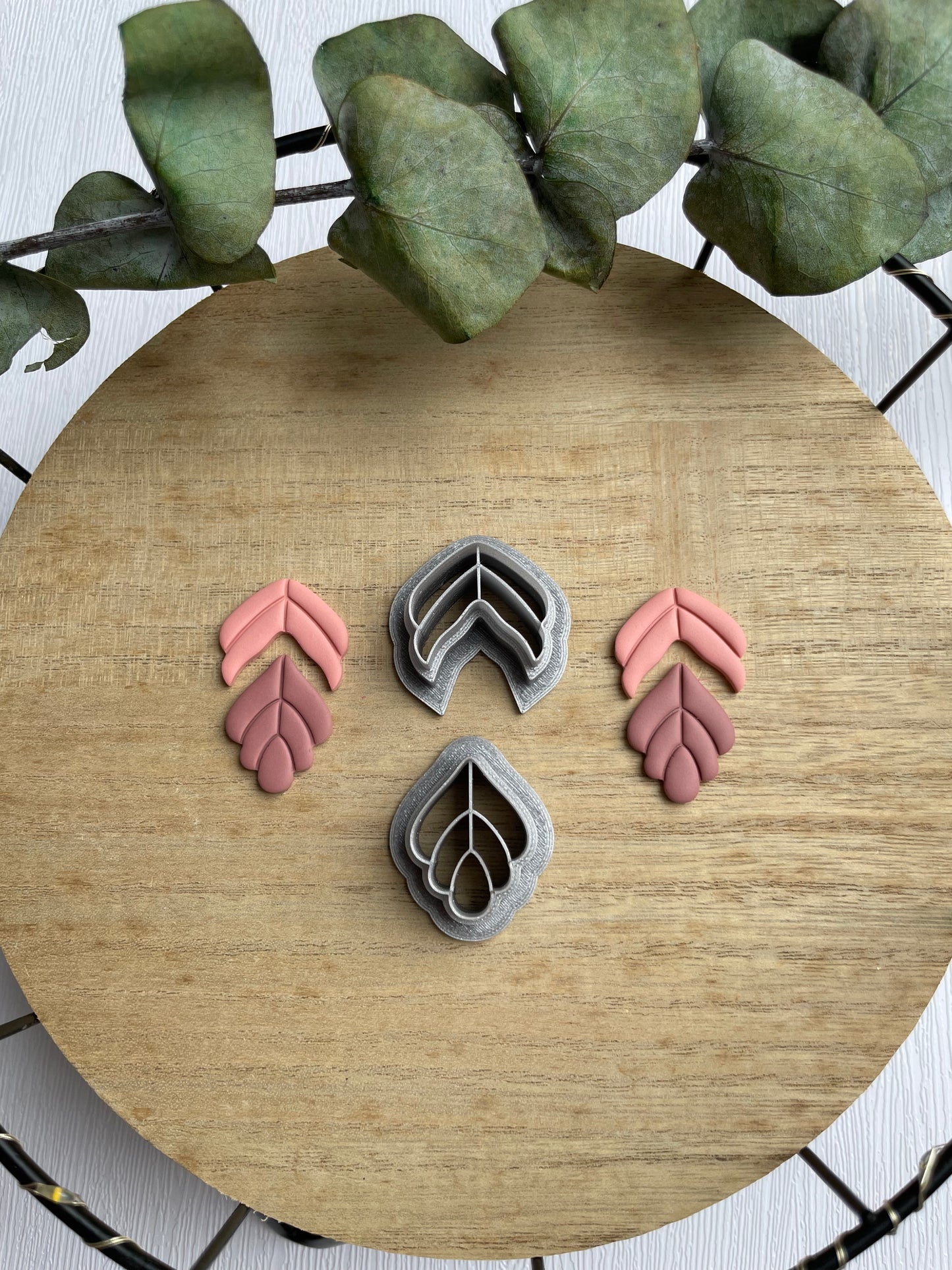 Polymerclay Cutter Embossed Fan