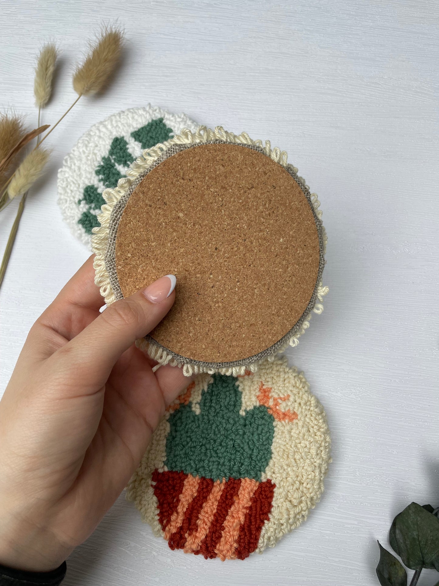 Mug Rug | Tassenteppich Plants