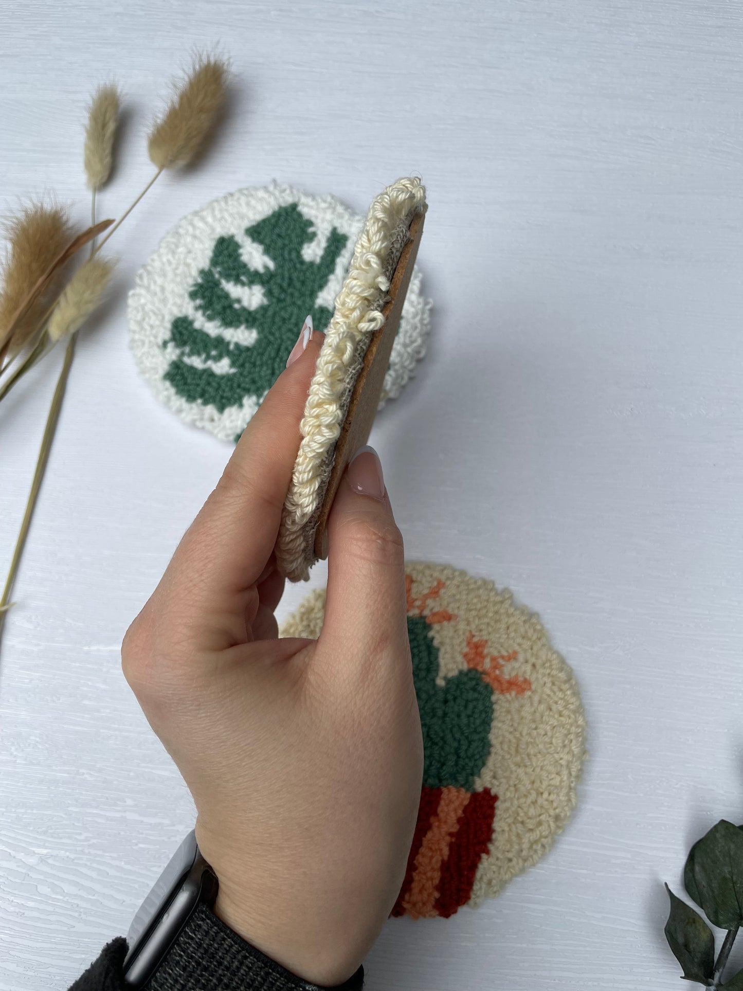 Mug Rug | Tassenteppich Plants