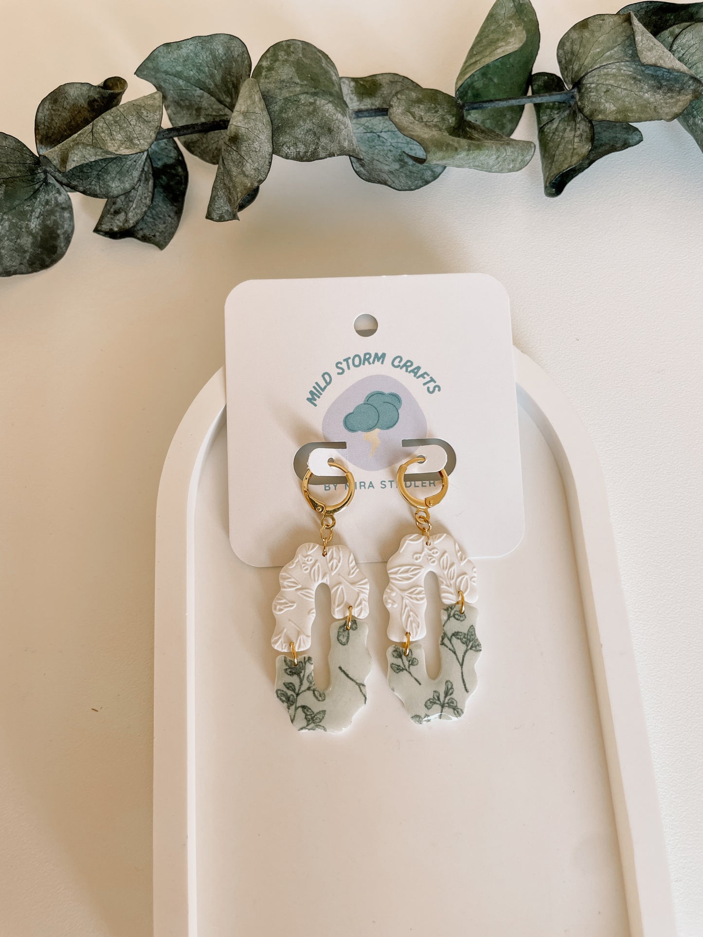 Polymerclay Earrings | Lightweight Earrings | Oflora