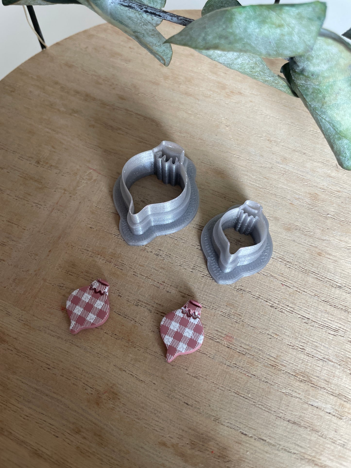 Polymer Clay Cutter Christmas ball