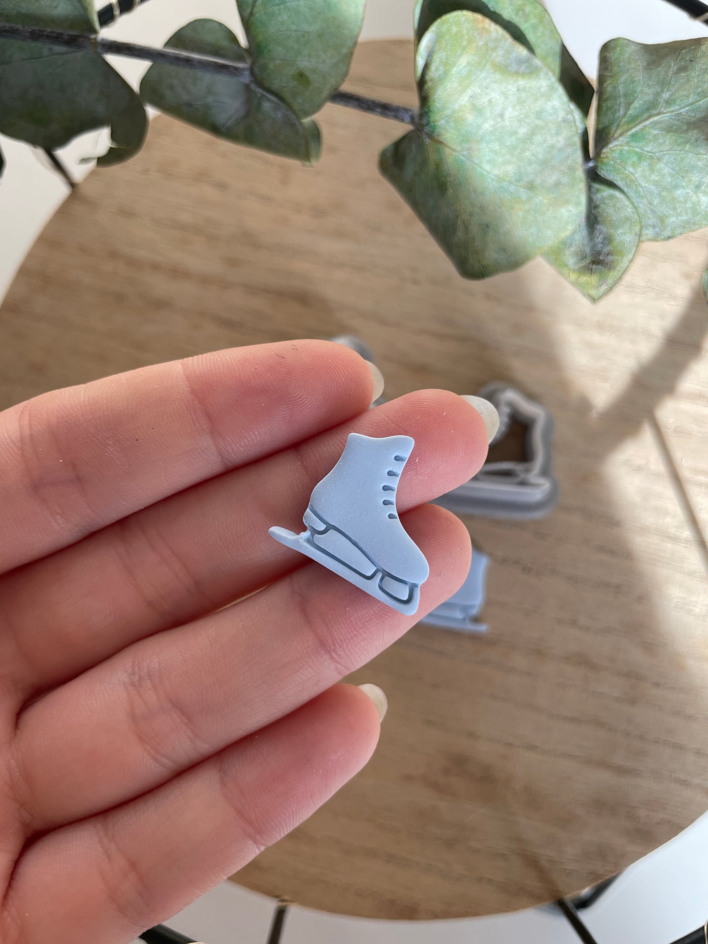 Polymer Clay Cutter Ice skates