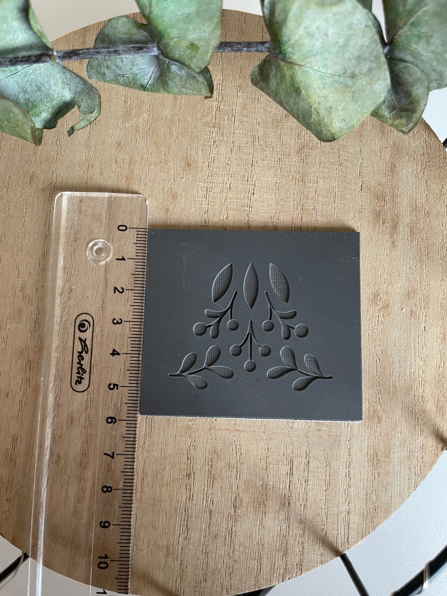 Polymerclaycutter Baumschmuck Glocke
