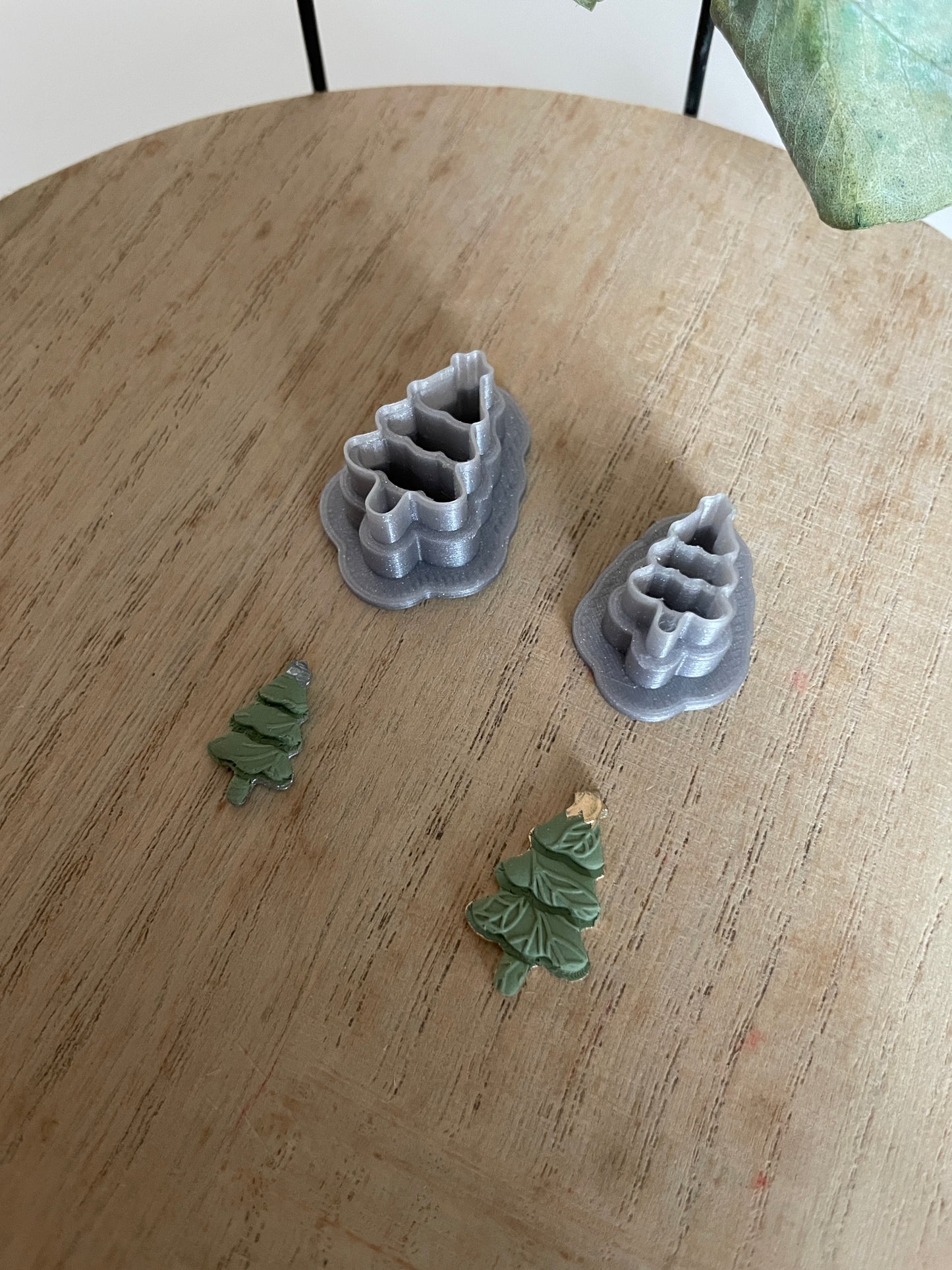 Polymerclay Cutter Tree with Star
