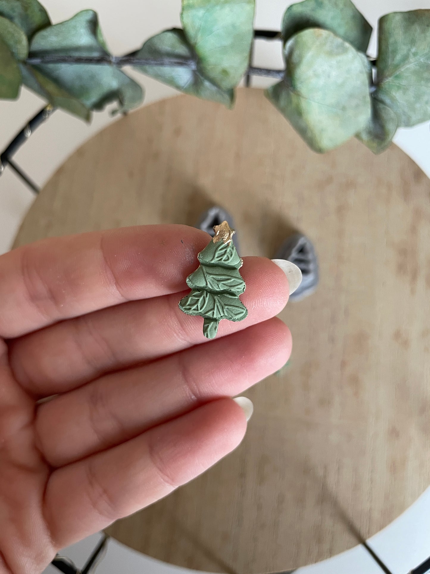 Polymerclay Cutter Tree with Star