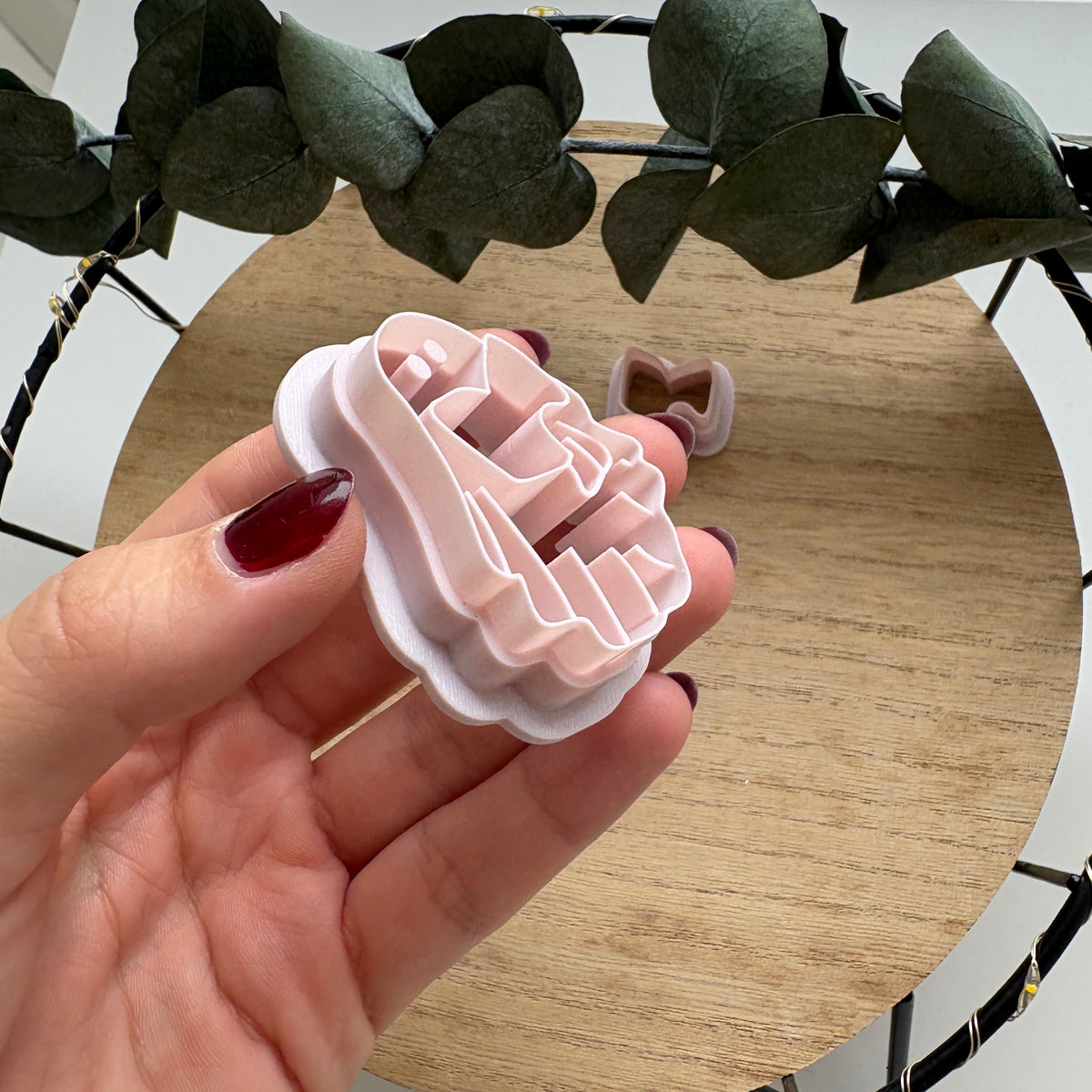 Polymerclay Cutter Geist mit Buch