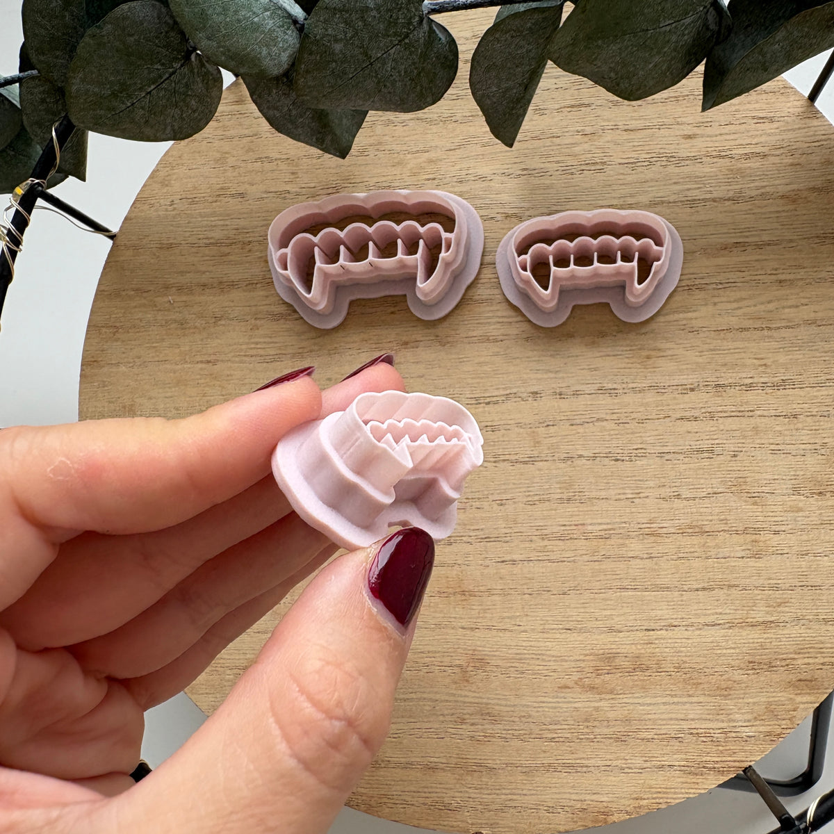 Polymerclay Cutter Vampirzähne