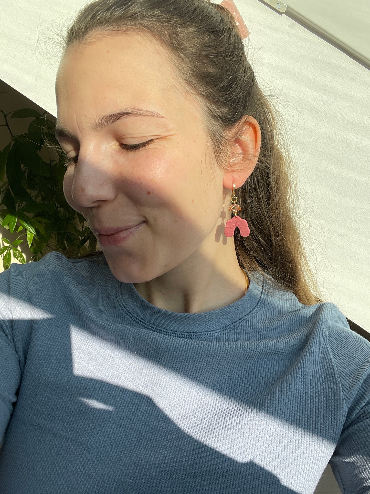 Polymerclay Earrings | Leichte Ohrringe | Winter Wonder