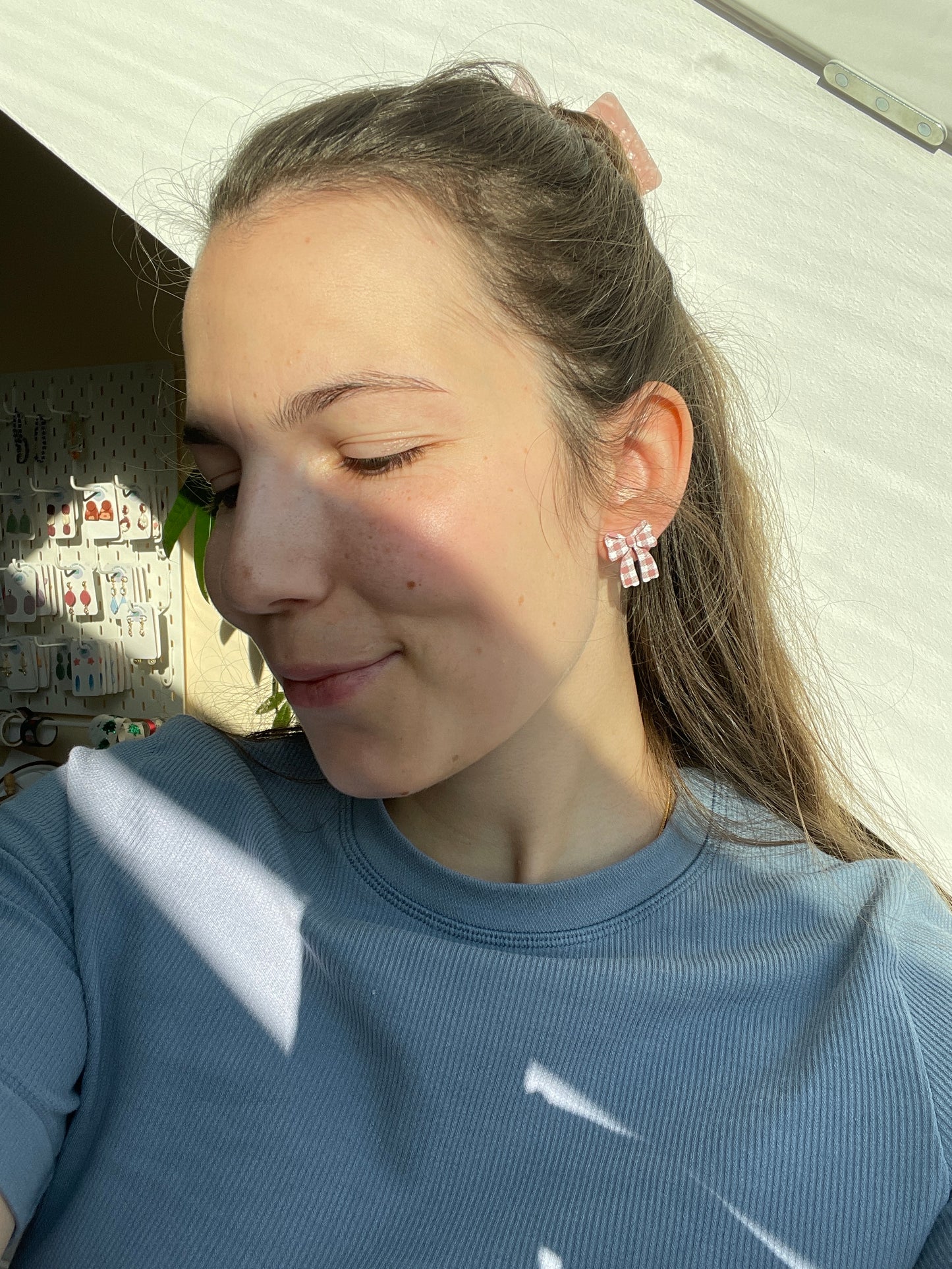 Polymerclay Earrings | Lightweight Earrings | Stud Set