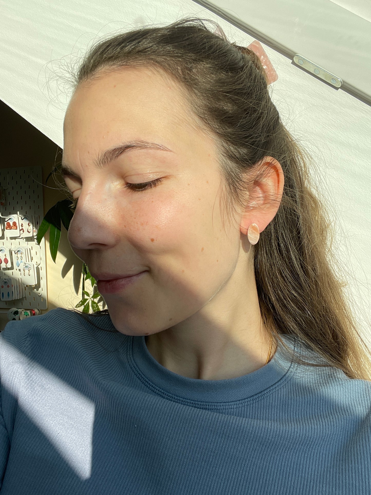 Polymerclay Earrings | Lightweight Earrings | Stud Set