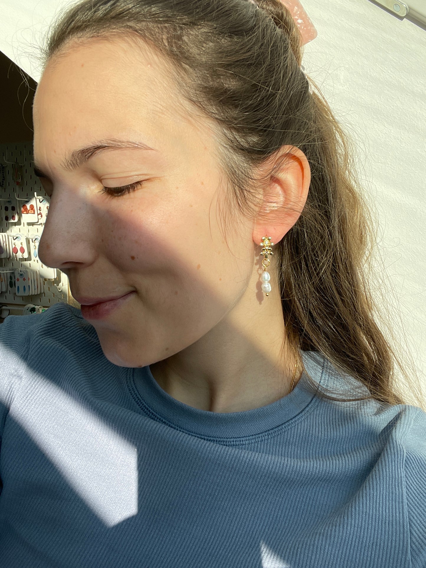 Perl Earrings | Isra