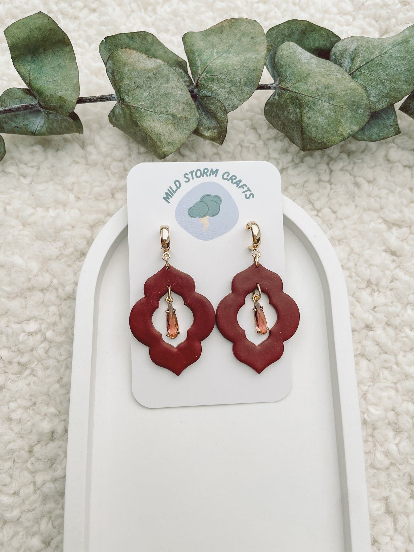 Polymerclay Earrings | Leichte Ohrringe | Finja