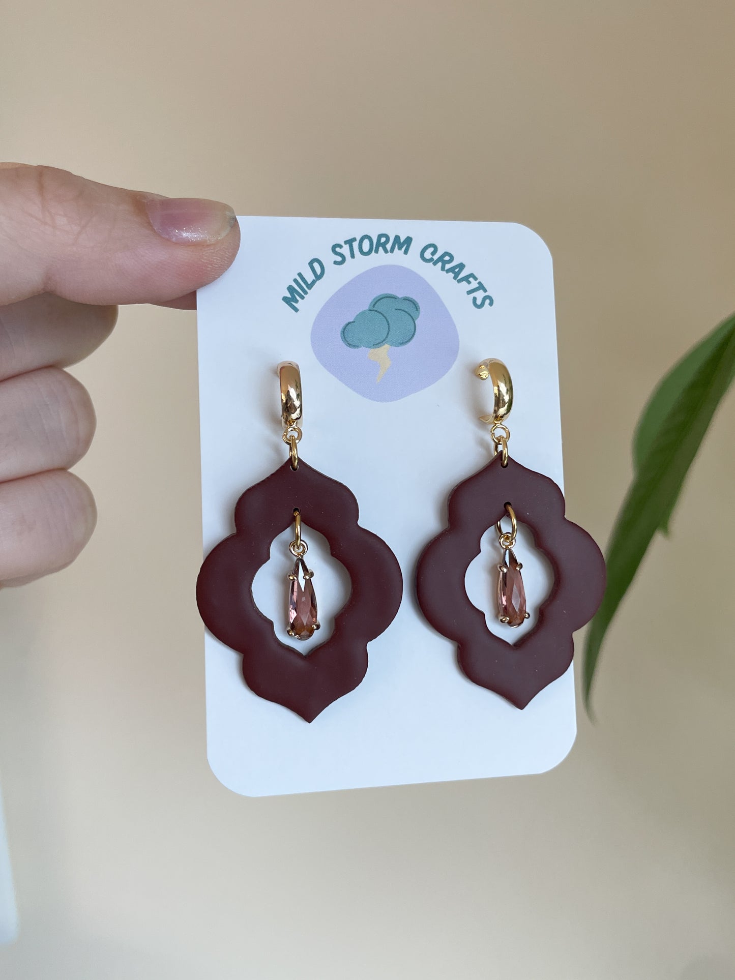 Polymerclay Earrings | Leichte Ohrringe | Finja