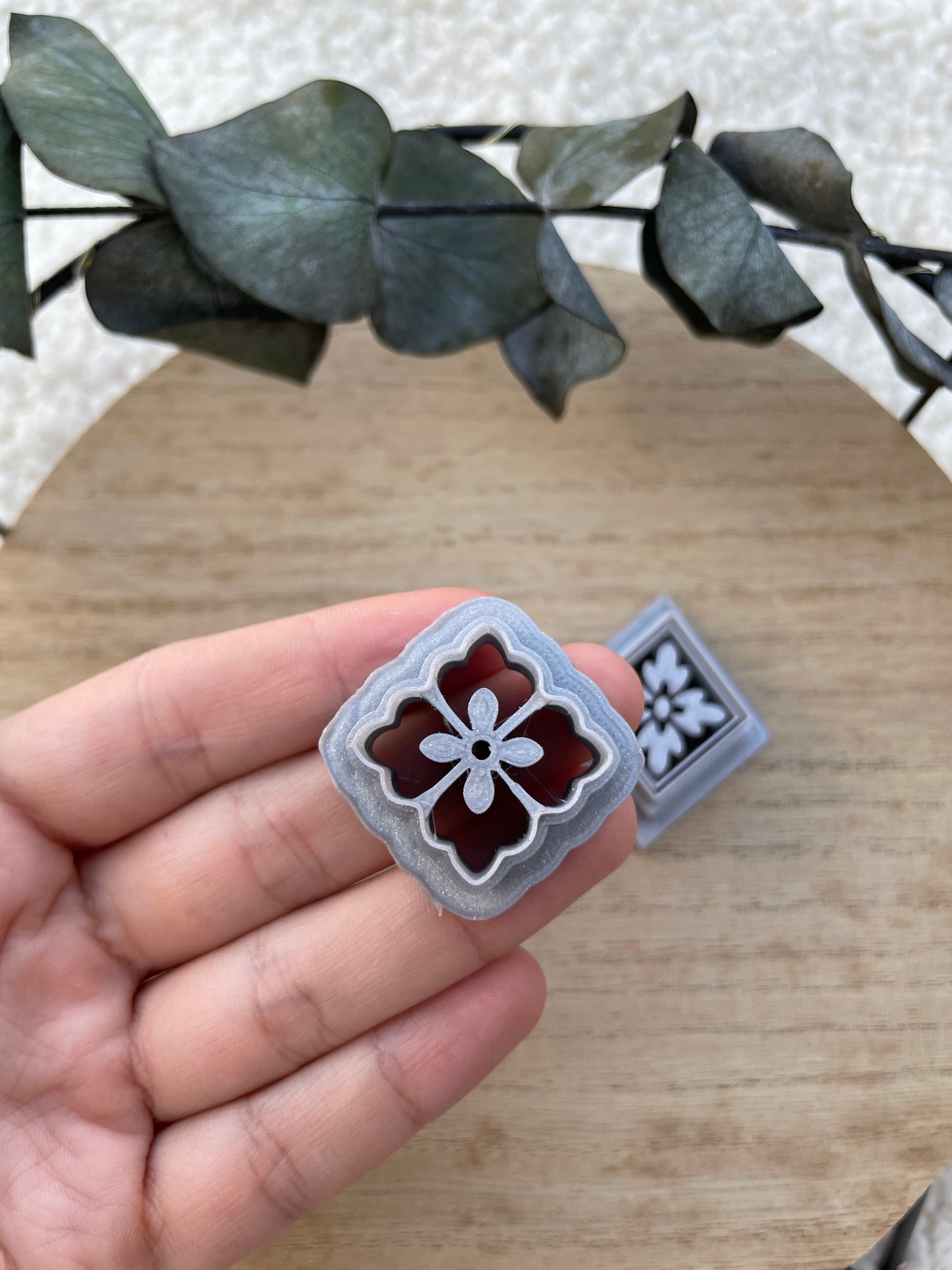 Polymer clay cutters fancy imprints