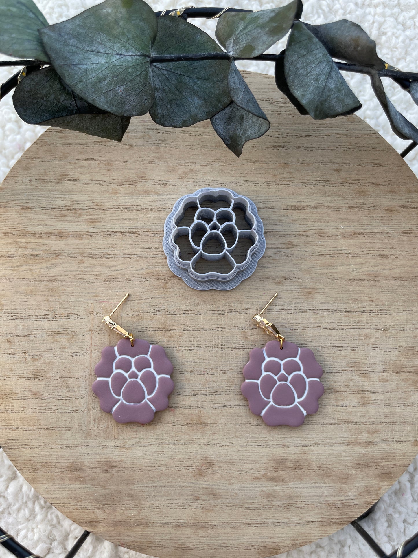 Clay Cutter Fancy Flower
