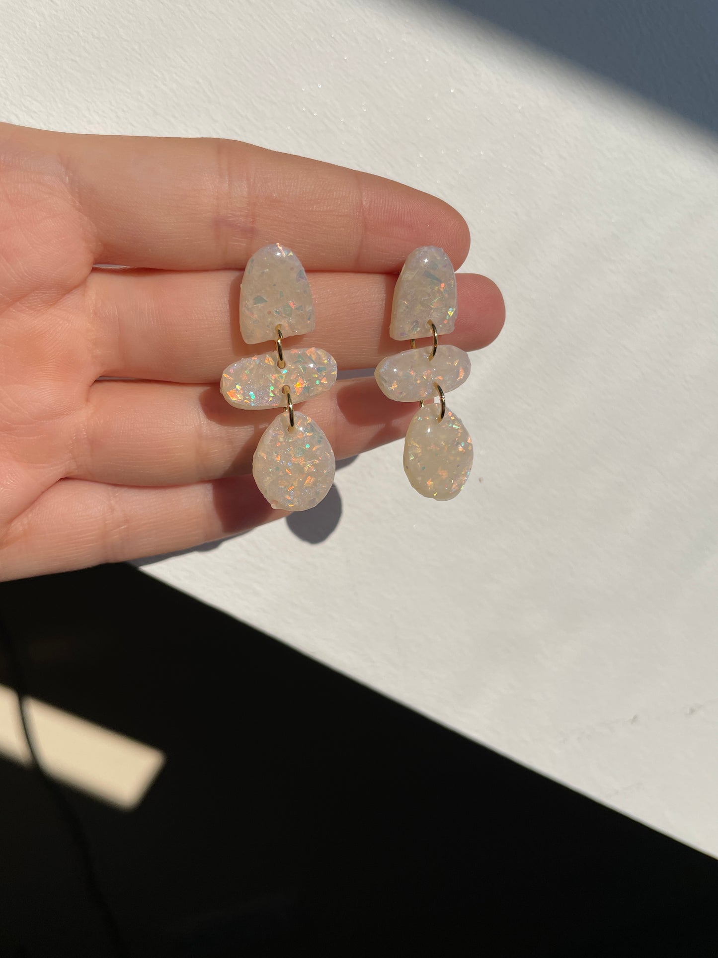 Polymerclay Earrings | Shine Bright
