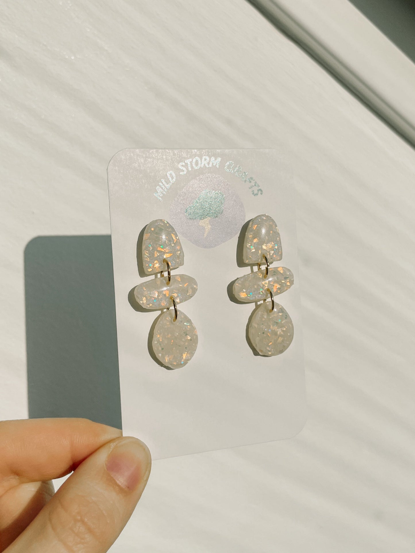 Polymerclay Earrings | Shine Bright