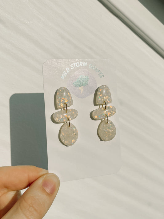 Polymer clay earrings | Shine Bright