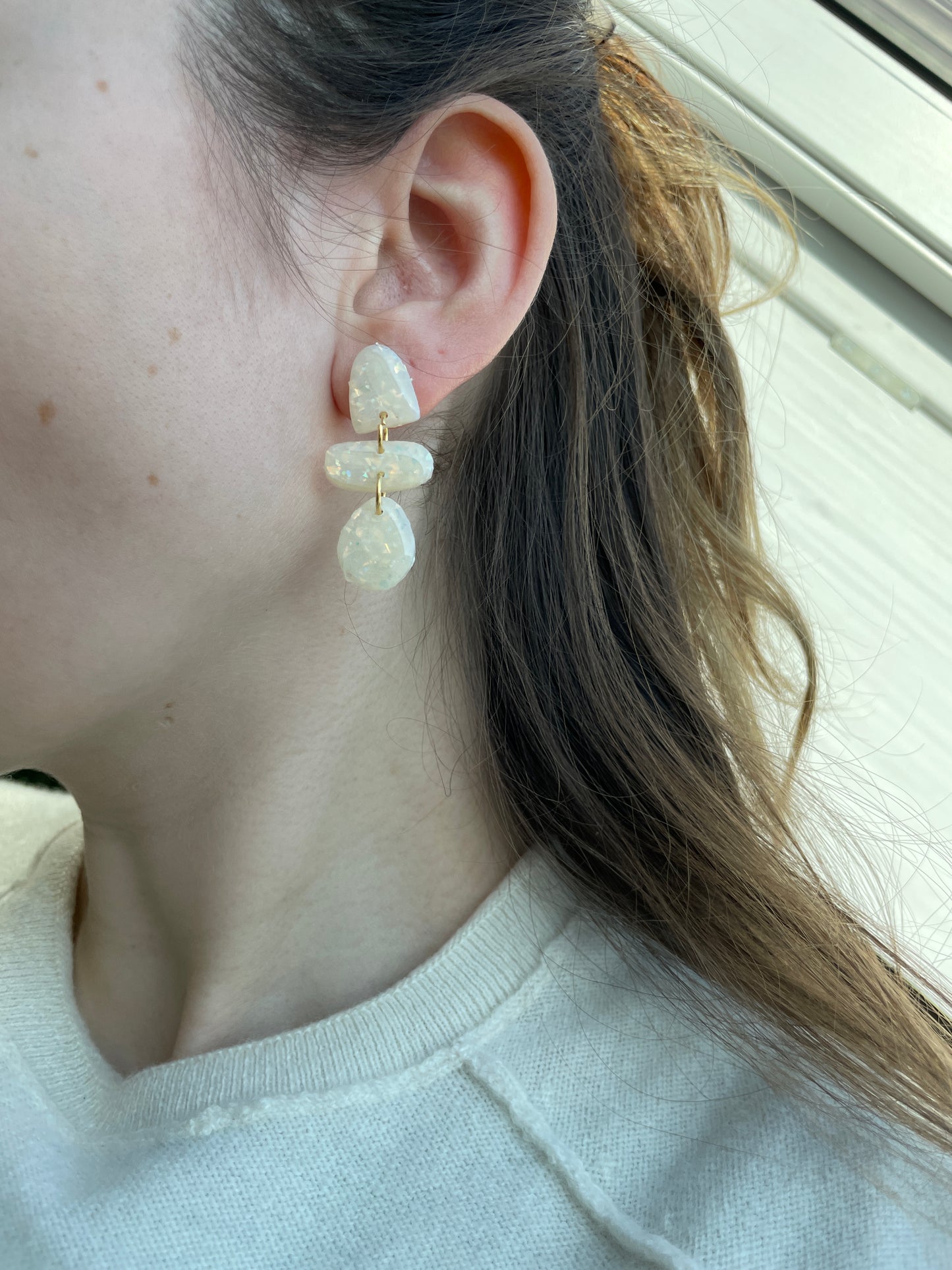 Polymerclay Earrings | Shine Bright