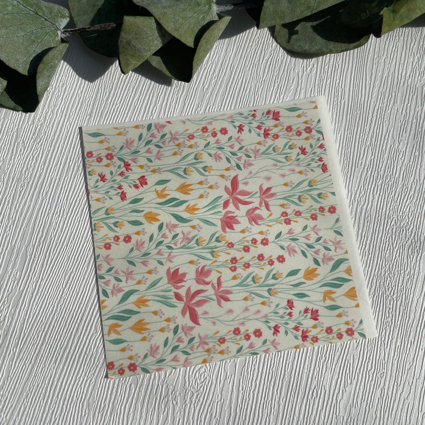 Pastell Blumen Transferpapier