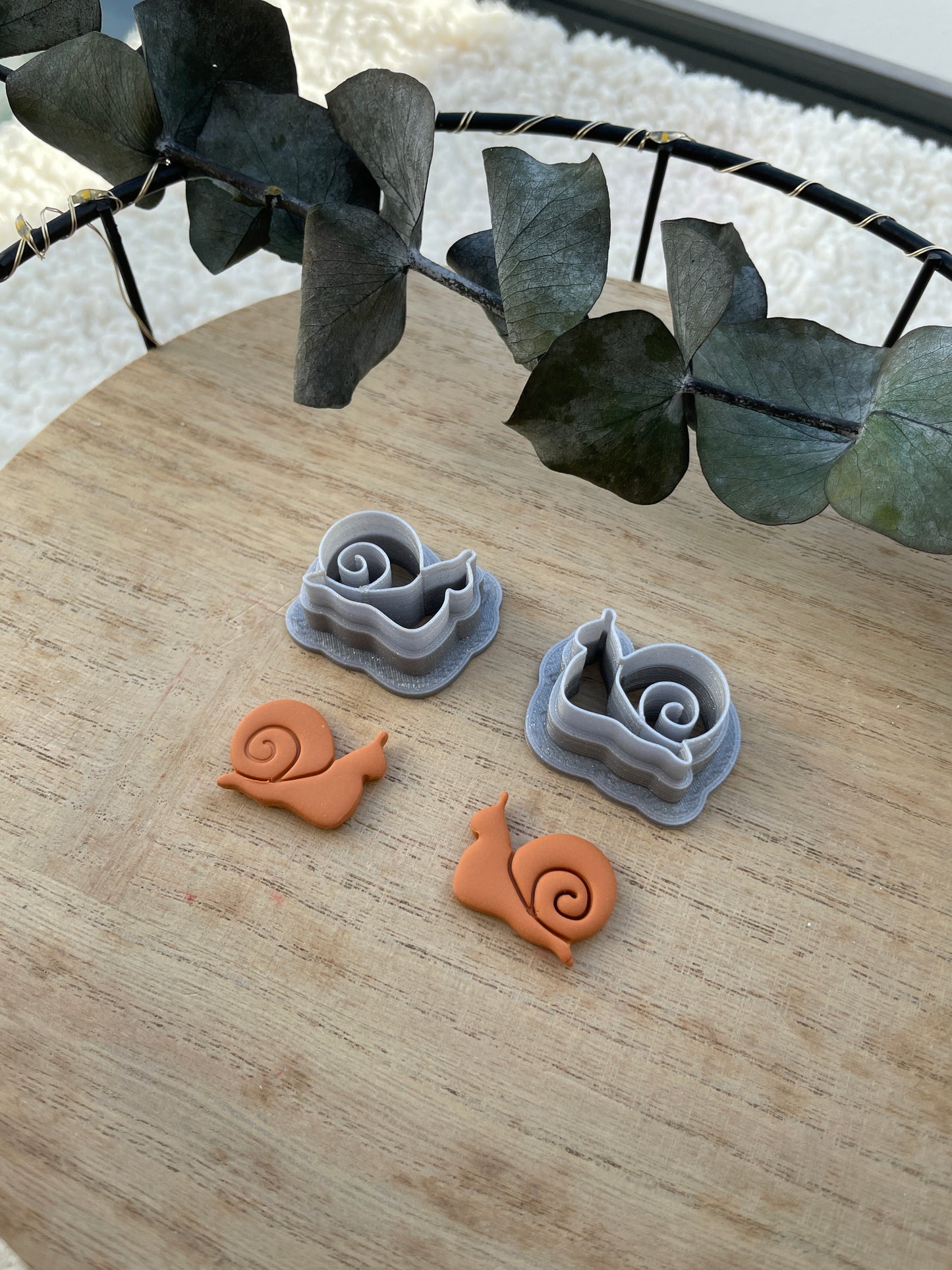 Polymerclay Cutter Schnecke