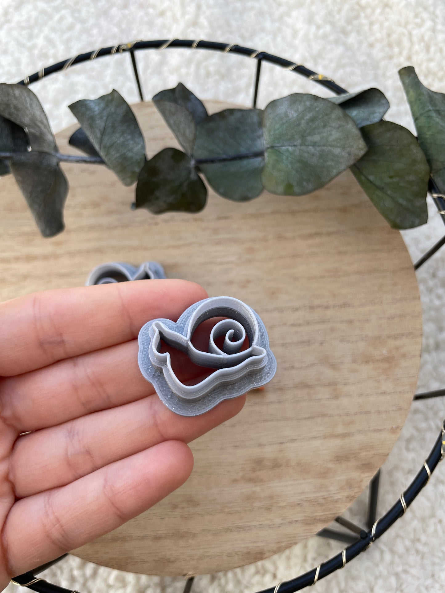 Polymerclay Cutter Schnecke