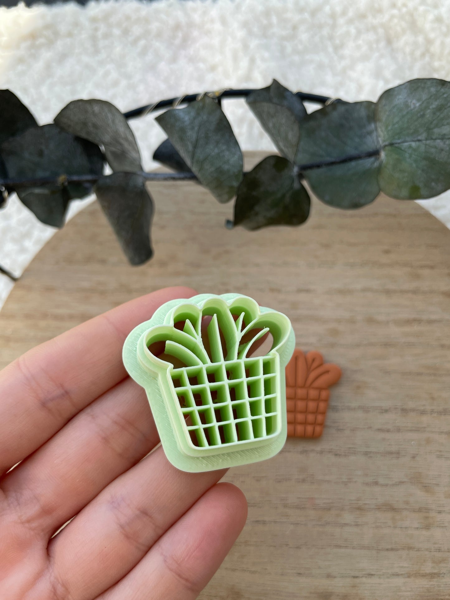 Polymerclay Cutter Topfpflanze
