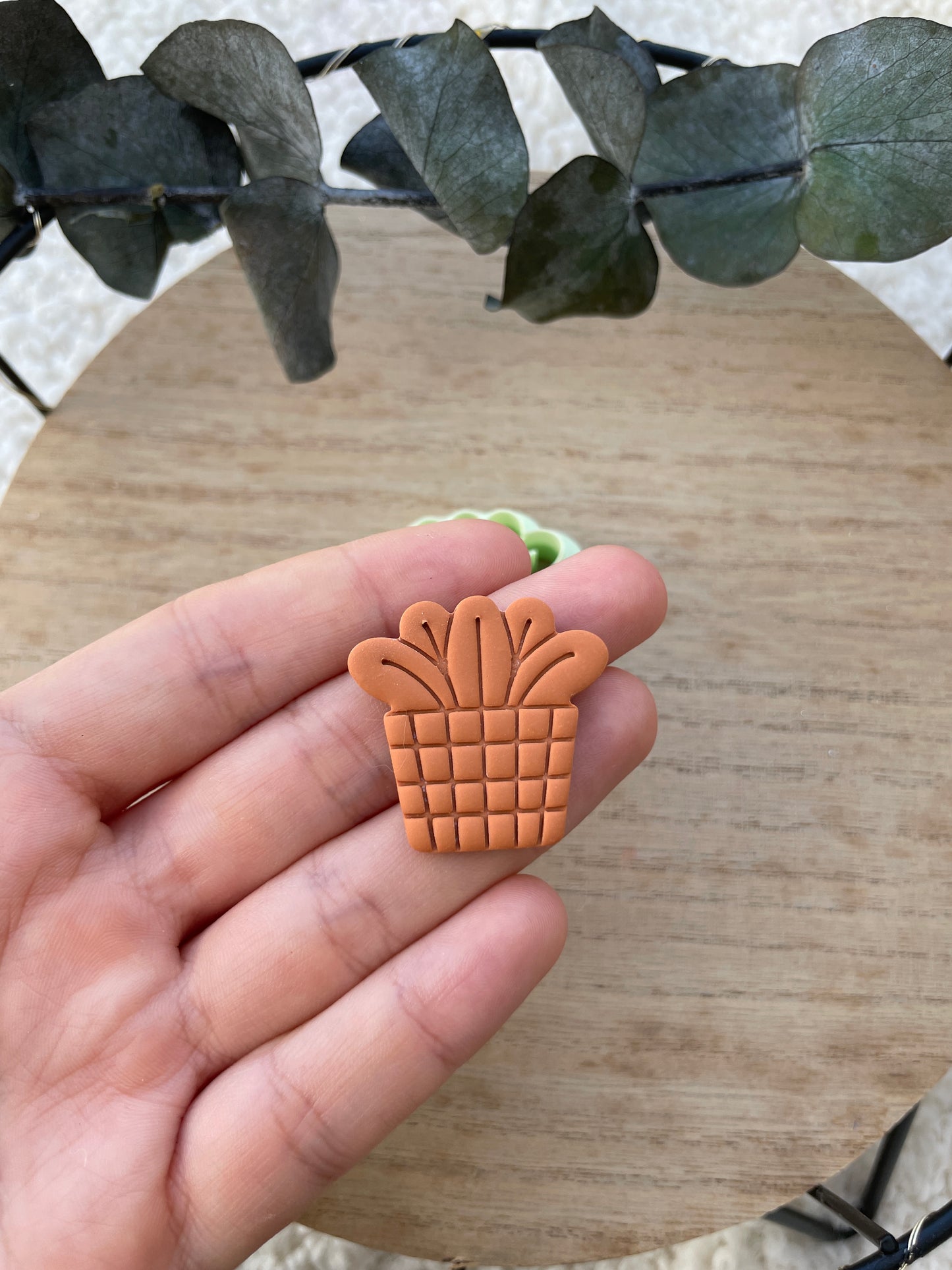Polymerclay Cutter Topfpflanze