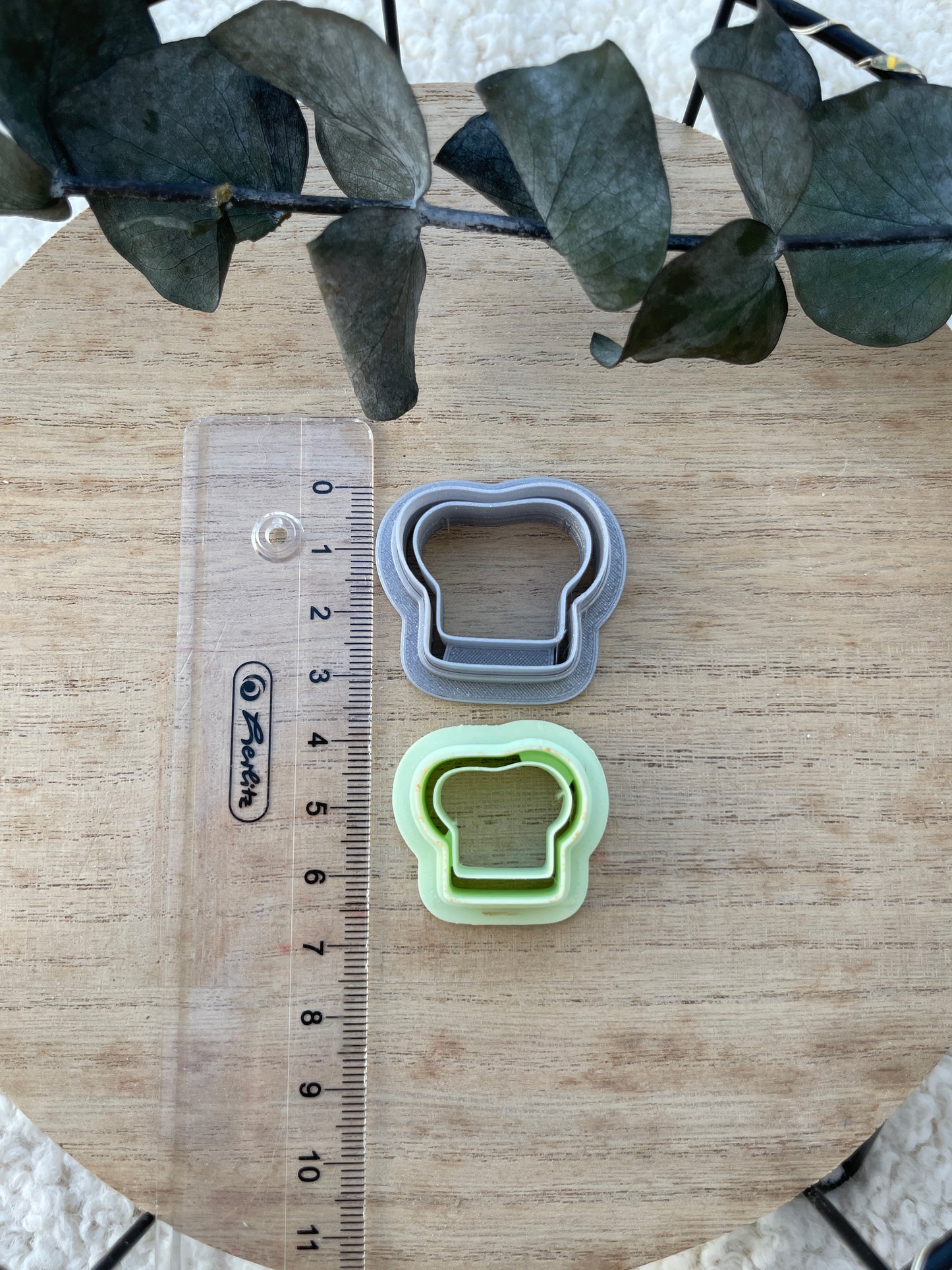 Polymer Clay Cutter Toast