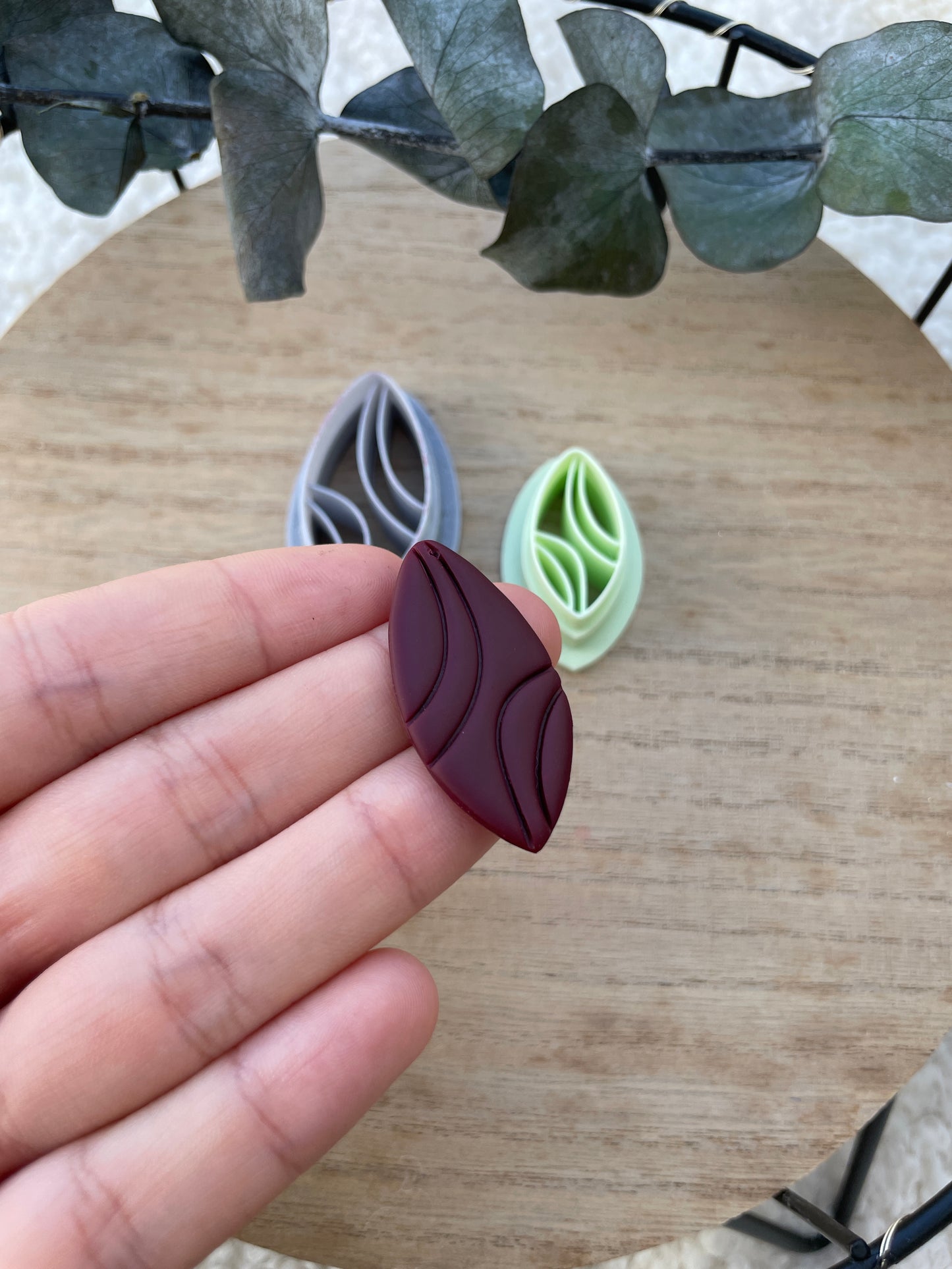 Polymerclay Cutter Imprint Sharp Oval