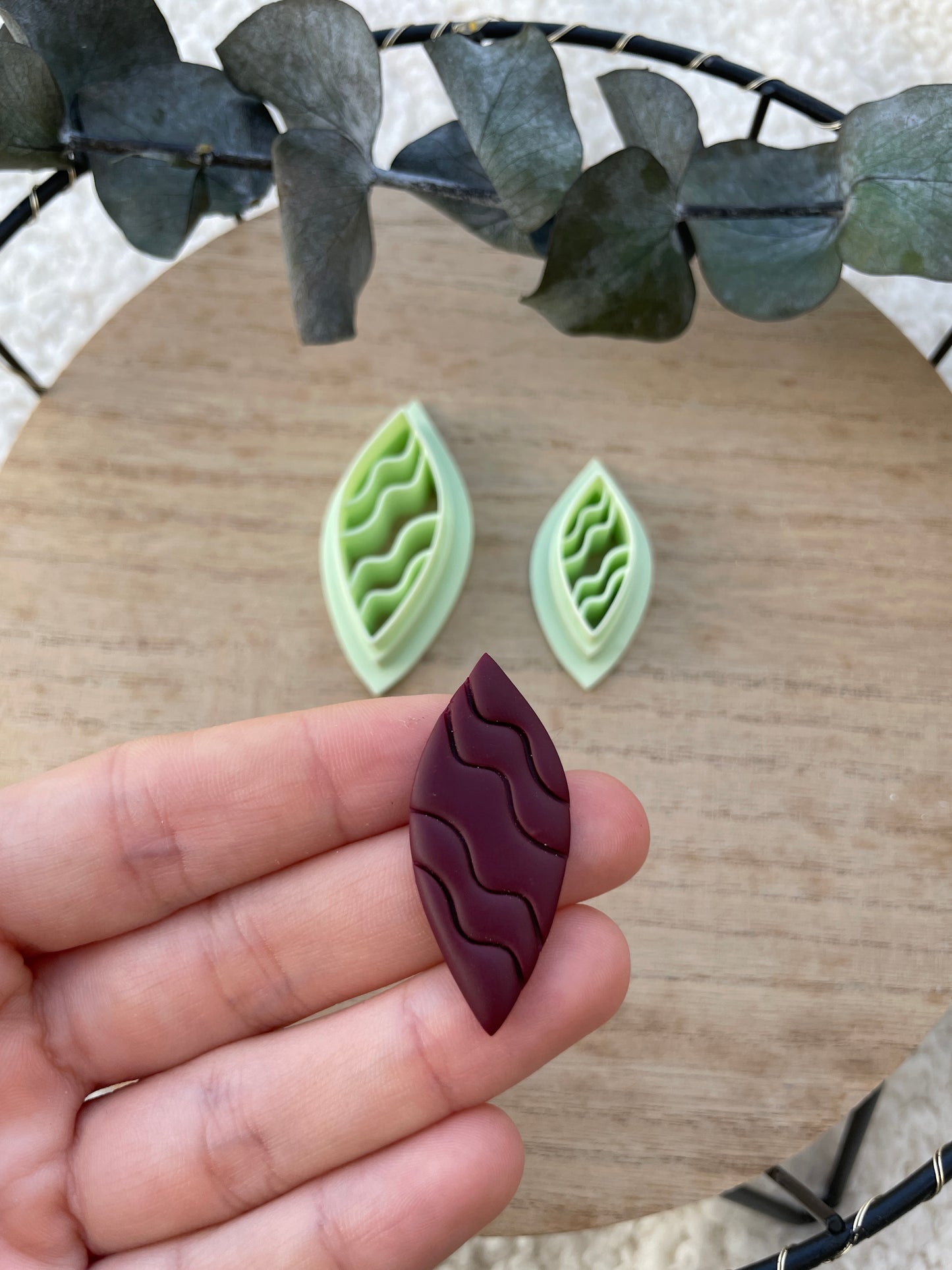 Polymerclay Cutter Imprint Sharp Oval