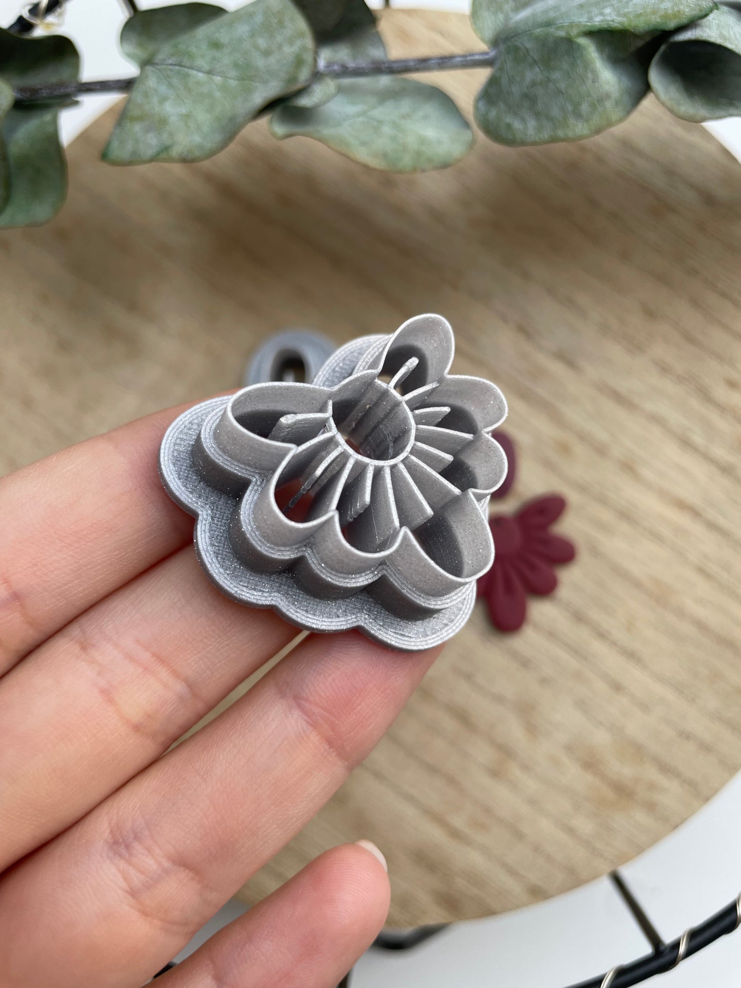 Clay Cutter Flower