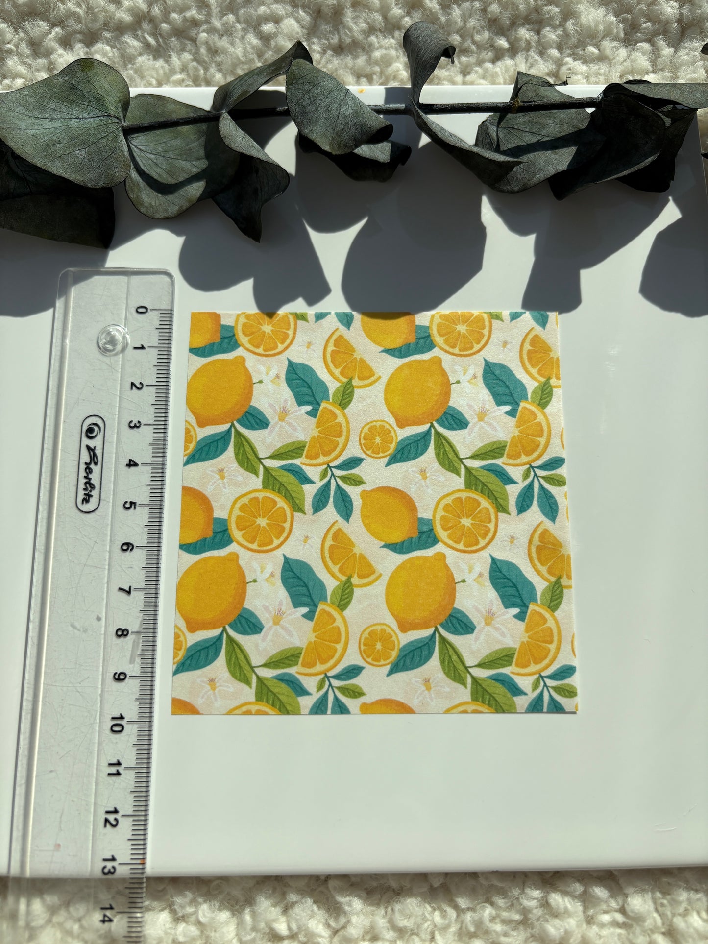 Zitronen Transferpapier