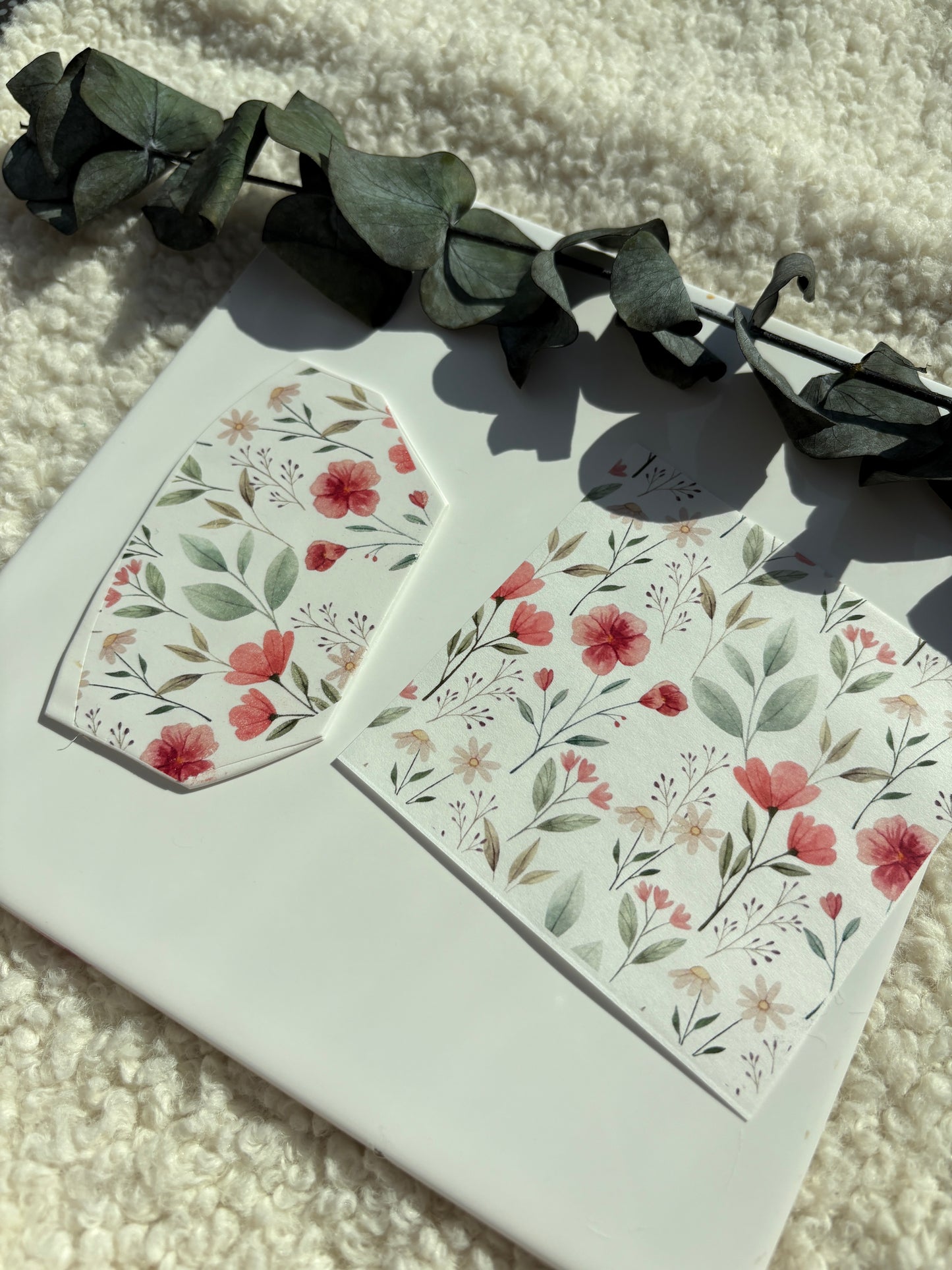Blumen Transferpapier
