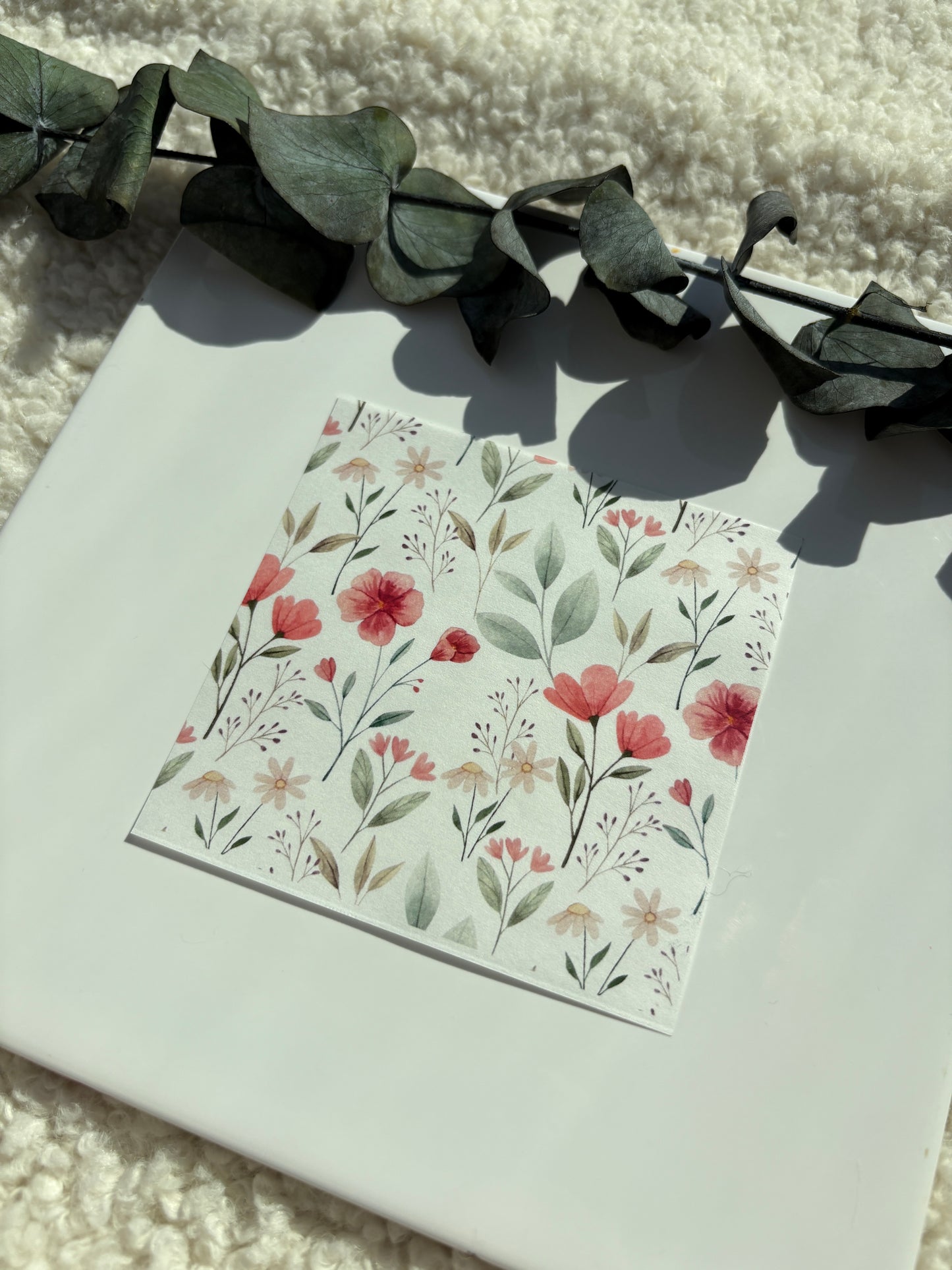 Blumen Transferpapier